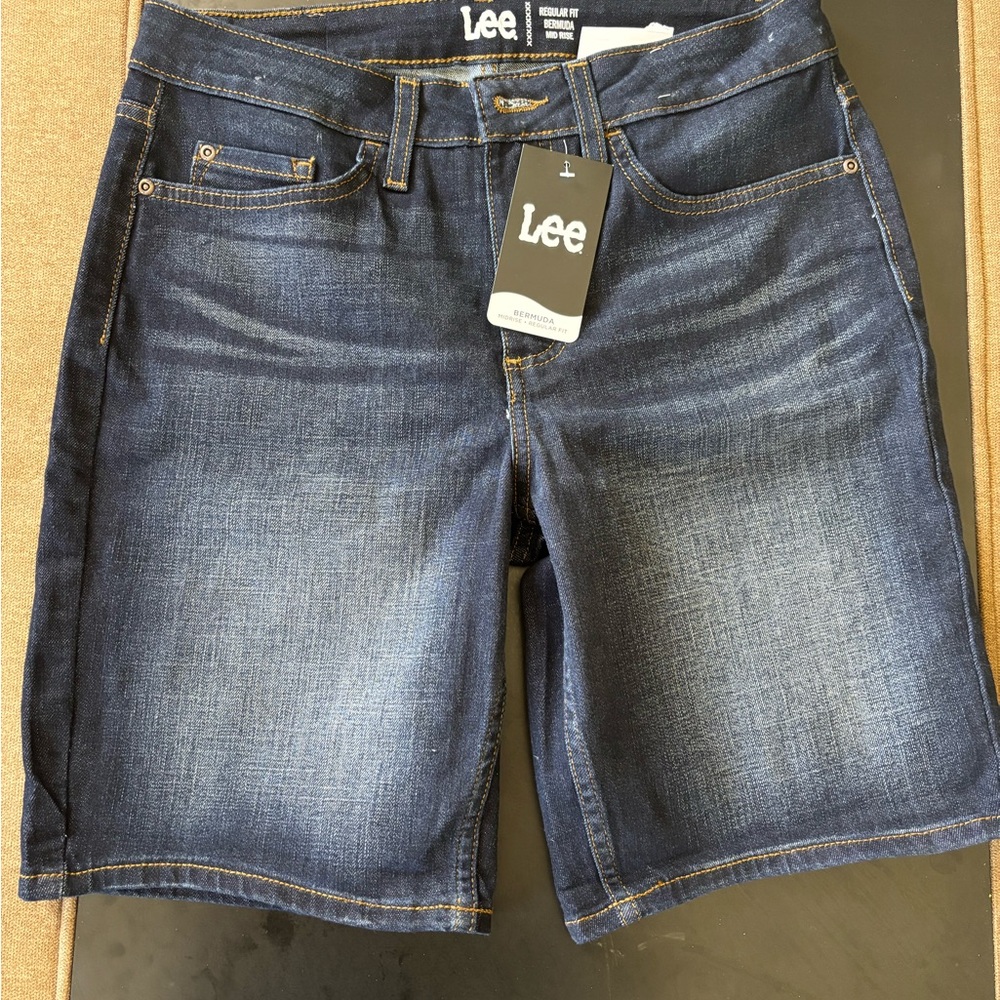 Lee Denim Shorts in Blue